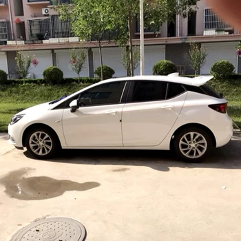 

UBUYUWANT For Opel Astra K Spoiler ABS Spoiler Car Tail Wing Decoration Rear Trunk Spoiler For Opel Astra K Spoiler 2015-2018