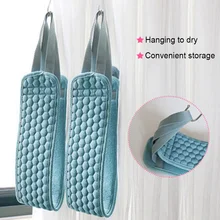 Лучшие продажи Ванна Полотенца тянуть обратно ремень Двусторонняя длинная полоса кожи тела очищающий, отшелушивающий Горячая МДФ