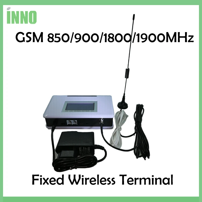 GSM 850/900/1800/1900 МГц фиксированный беспроводной терминал с ЖК дисплеем поддержка