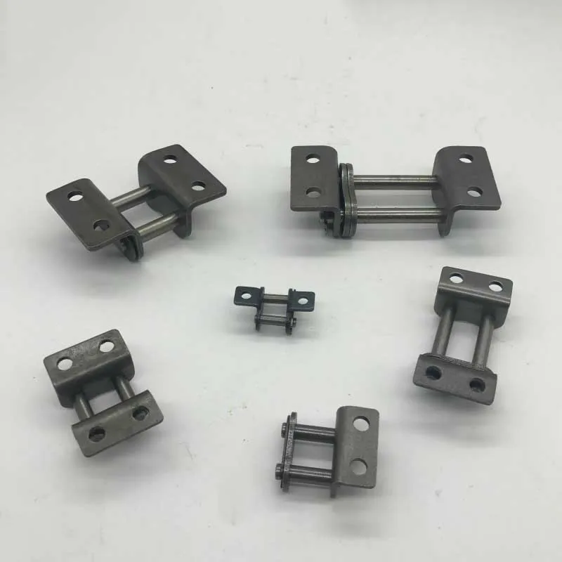 06B-1,08B-1,10A-1,12A-1, Single Side Double Hole Conveyor Transmission Chain Join Roller Chain Connector