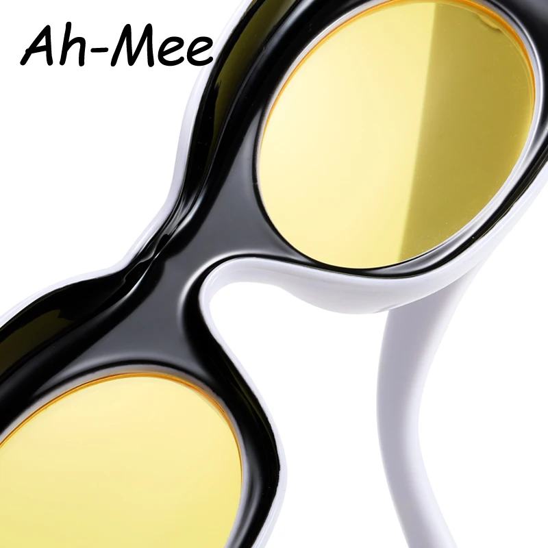 Новые квадратные солнцезащитные очки для женщин мужские винтажные летние Роскошные брендовые дизайнерские солнцезащитные очки цветные линзы 90s Ретро рамка Оттенки UV400