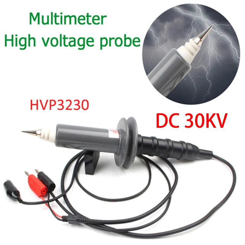 Мультиметр Тестовые провода мультиметр высокого напряжения зонд DC 40KV AC 28KV 1000 МОм вход 1000:1 - Цвет: HVP-3230