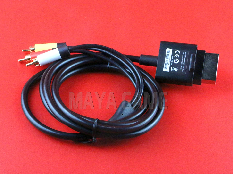  OCGAME 12 pz/lotto Alta qualità HD Componente TV Composito Audio Video Cavo AV per Xbox 360 xbox 36