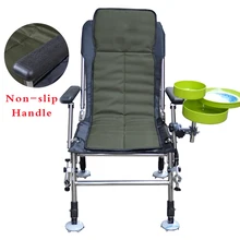 New Stainless Metal European Fishing Chair Multifunctional Folding Fishing Chai Transportable Outside Fishing Chair All terrain