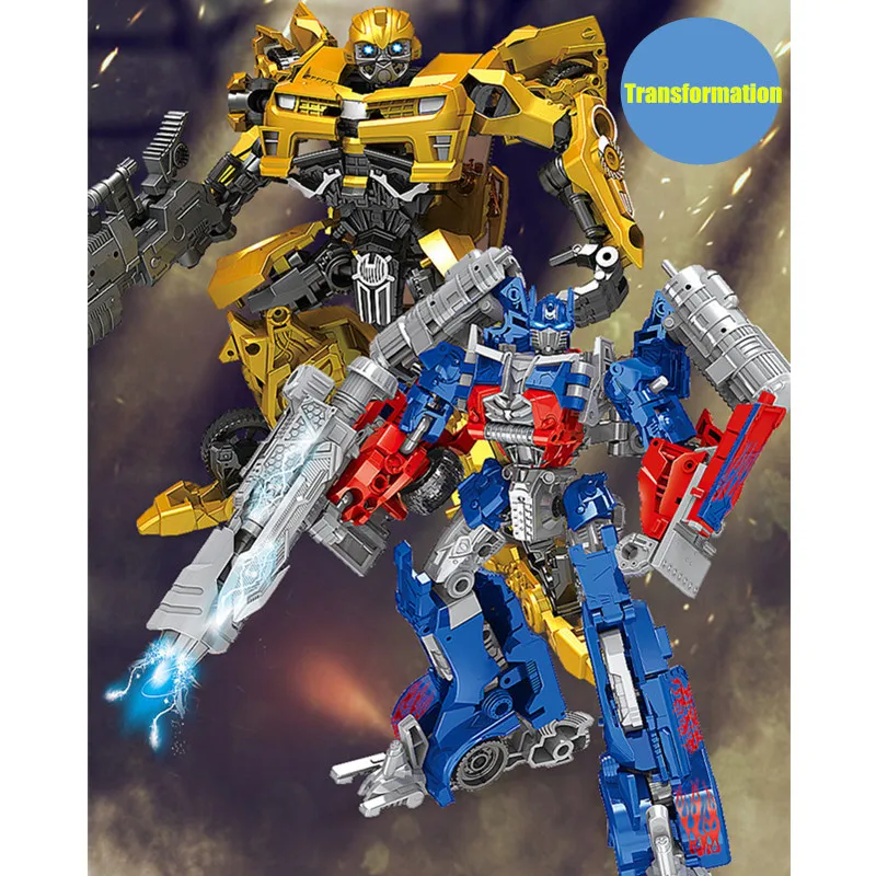 New Transformation Robot Toy Anime Series Model Action Figure Toys Robot Car ABS Plastic Toy for Child kid gift xmas