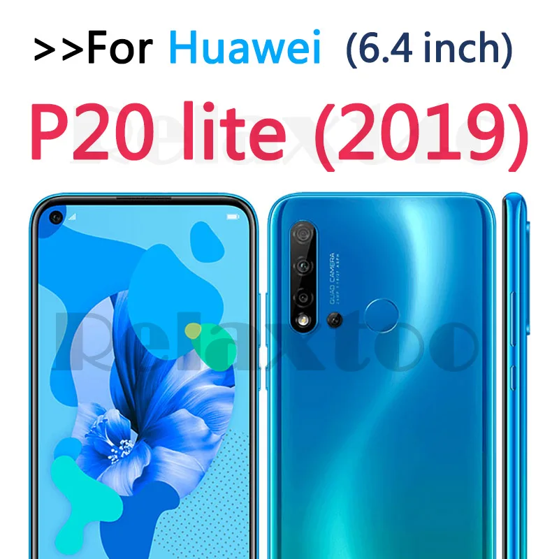 Закаленное стекло для huawei P20 Lite Защита экрана для hauwei P 20 p20 Lite защитная пленка защитное стекло 9 h - Цвет: P20 Lite 2019