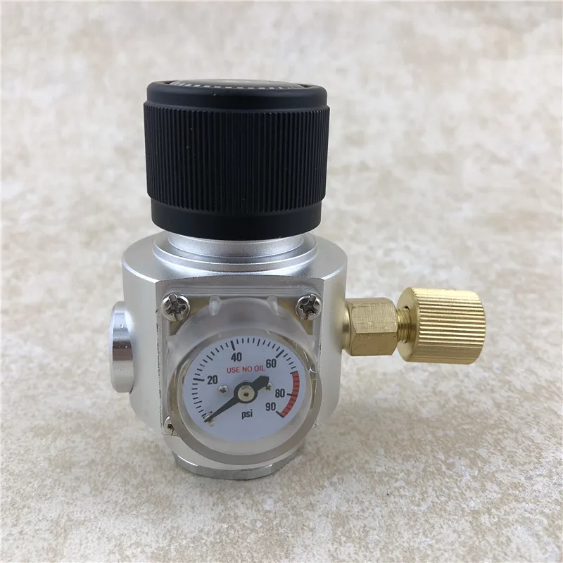 Home brew Beer Keg  Mini CO2 Gas Regulator 90PSI with Gas Pin Lock Disconnect fitting For Beer Brewing (7)