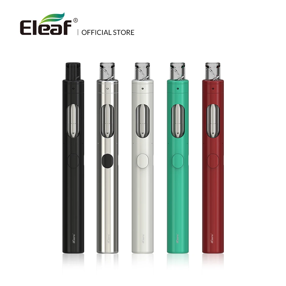 

Original Eleaf iCare 140 Kit With 650mAh Built in Battery 2ml Capacity Tank And IC 1.1ohm Head Electronic Cigarette