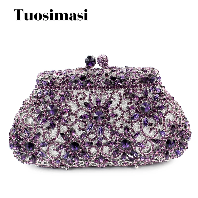 lilac clutch bag for wedding