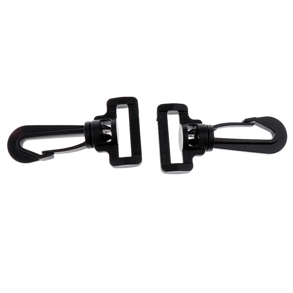 10Pcs 2/2.5/3/3.8mm Plastic Swivel Snap Hooks Buckle Hardware Paracord Outdoor Backpack Straps Webbing Bag Parts Accessories