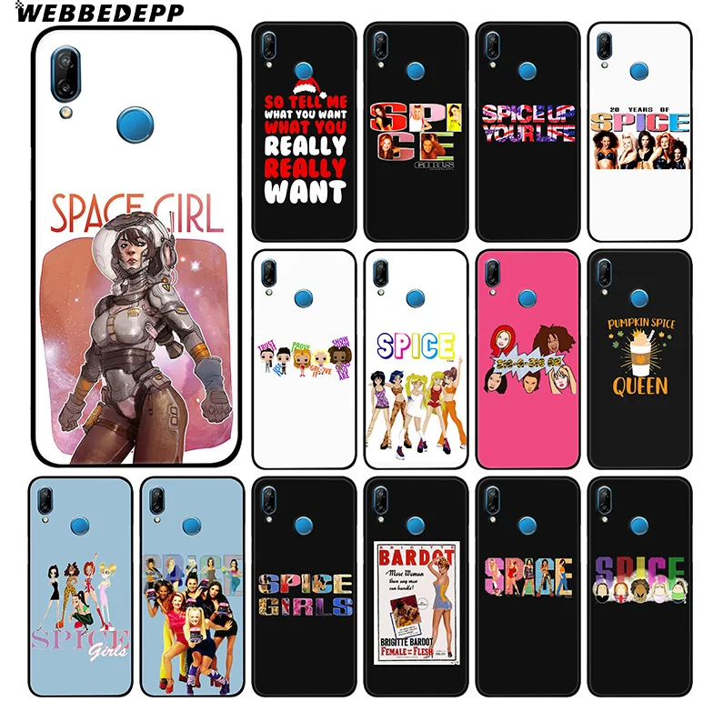 Мягкий чехол WEBBEDEPP Spice Girls для Huawei P30 P20 Pro P10 P9 Lite 2017 P Smart 2019 &amp Nova 3 3i Y9 |