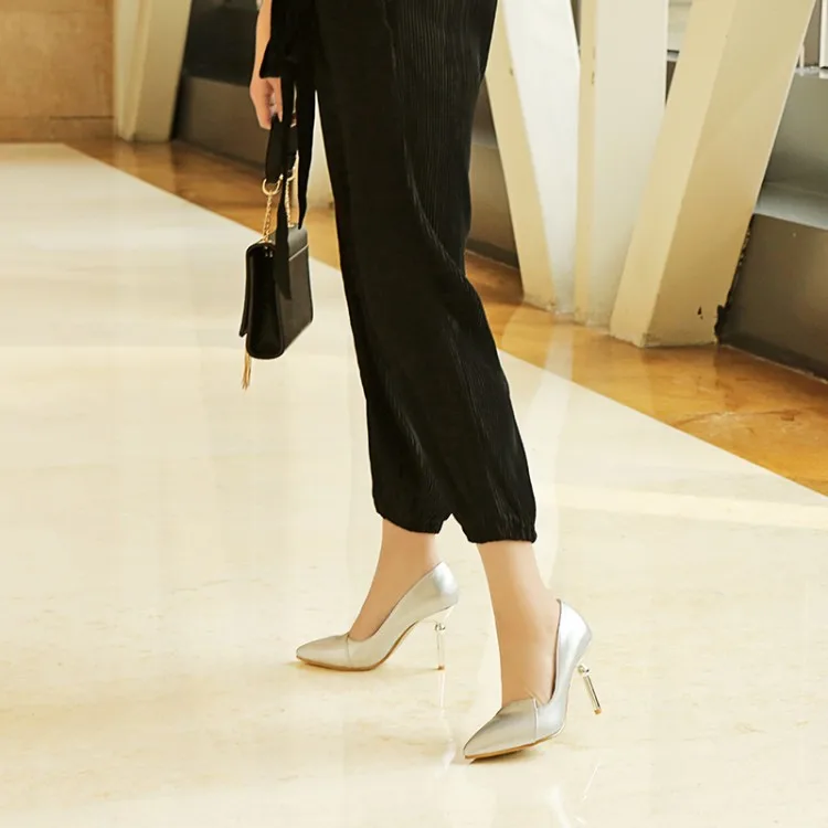 

Big Size 11 12 13 14 15 16 17 Ladies high heels women shoes woman pumps Shallow mouth High-heeled single shoes
