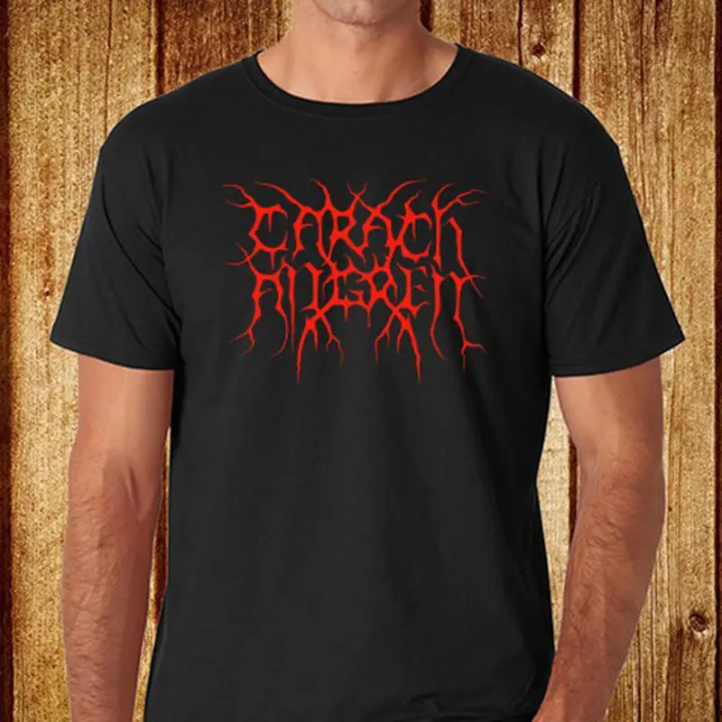 Новая Черная футболка с металлическим рок-группы Carach Angren | Мужская одежда