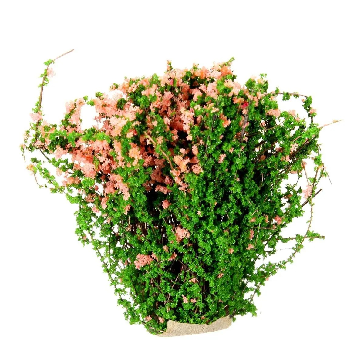 

GSFY!Sand Table Decorative Shrub Thicket Spend Plant Flower Garland Decor Fairy DIY Decoration Pink