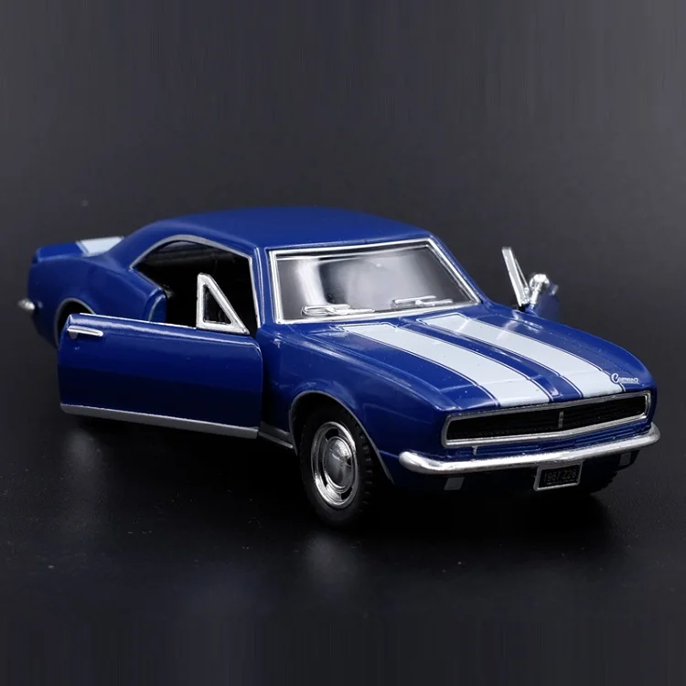 

High Simulation Exquisite Diecasts&Toy Vehicles: KiNSMART Car Styling 1967 Chevrolet Camaro Z28 1:37 Alloy Model Fast&Fruious