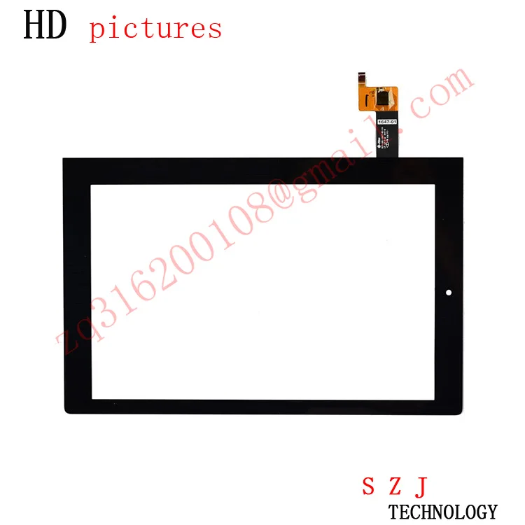 10,1 ''дюймовый для lenovo Yoga 2 1050 1050F 1050L сенсорный экран панель дигитайзер стекло ЖК-дисплей сборка V4
