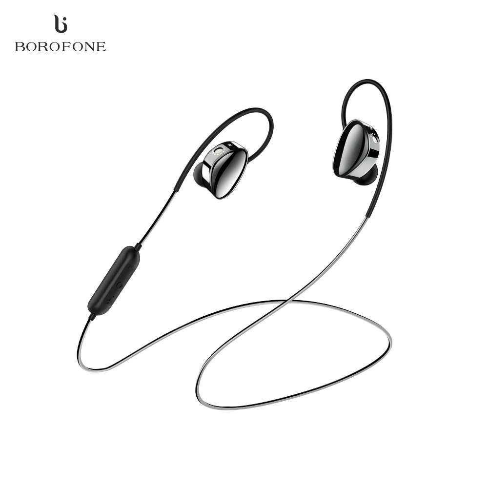 

BOROFONE BE14 Blackstone Wireless Bluetooth Earphone In-ear Sports Earbuds with Portable Power Bank and Mic for Running Jogging