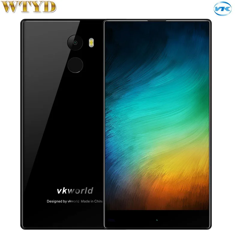 VKworld Mix 2GB 16GB Fingerprint Identification 5 5 2 5D Full Screen Android 7 0 MTK6737