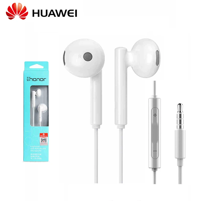 Новые наушники huawei Honor AM115 для P10 P9 Mate9 вкладыши с микрофоном длиной 1 м проводной