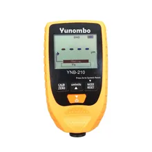 Yunombo YNB-210, цифровой измеритель толщины покрытия с подсветкой, измеритель толщины краски автомобиля, измеритель толщины с английским и русским руководством