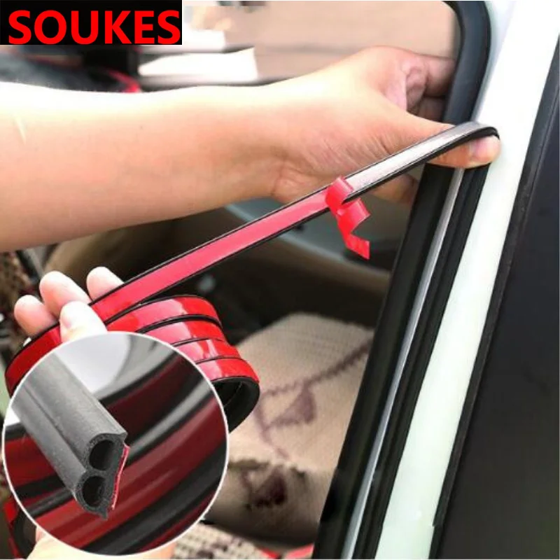 

Car Soundproof Seal Door Dust-proof Strip Sticker For BMW E92 E53 X3 f25 E34 Audi A6 C6 A5 B7 Q5 C5 Abarth Ford Fiesta Mondeo