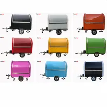 Mobile Food Carts Hot Dog Concession Trailers Ice Cream Food Trucks Street Food Vending Catering Carts