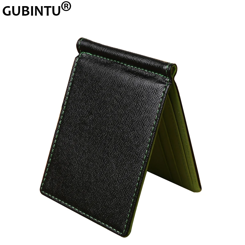 Famous Brand Men Money Clip Metal with Card Slots Fashion New Wallet for MJJ004 | Багаж и сумки