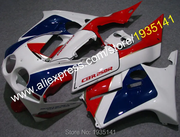 For Honda CBR250R Body Kit MC19 1988 1989 CBR 250R 250 RR 88 89 ABS Cheap Motorcycle Fairing (Injection molding) | Автомобили и