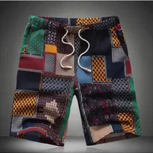 INCERUN/Новая мода, тонкие пляжные джоггеры с эластичной резинкой на талии, брюки в полоску, пять мужчин, свободные брюки для хип-хопа, Pantalones Hombre 5XL