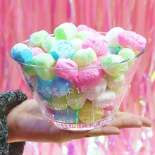 1 мешок красочные ручной работы пушистый слизи шелкопряда оболочки глина Кристалл грязи Развивающие игрушки для детей Наполнитель материал пузырь зерна