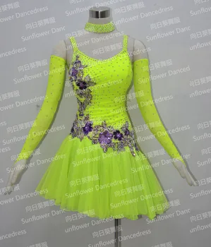 

Latin dance dress,tango salsa samba dance dress, latin dance wear , cha-cha dance dress Latin Clothes