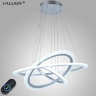 Best Price as low as $421.54 VALLKIN Dimmable Acrylic Pendant Light DIY Art Deco Indoor Lamp Lights Lighitng For Dining Room with LED Source 60W CE FC