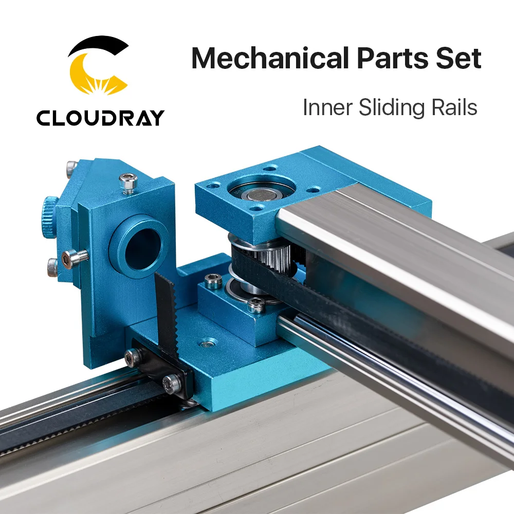 Cloudray внутренние направляющие+ 1 шт. фокусная линза+ 3 шт. отражающее зеркало для CO2 лазерная гравировка машина для резки