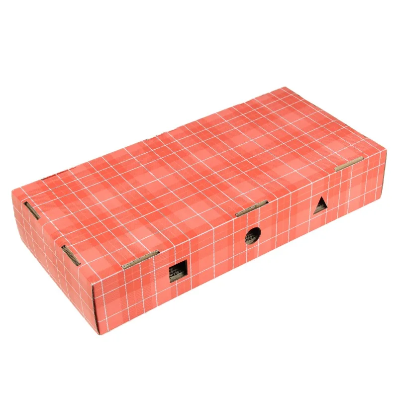 

Cat Scratch Pad Durable Pet Cat Corrugated Paper With Holes Clawing Board Mat Grinding Claw Toy Sofa