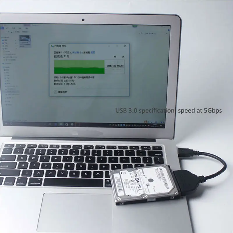 ULT Best 2 шт. SATA USB 3 0 к последовательному ATA 22pin адаптер жесткий диск кабель конвертер