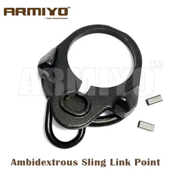 

Armiyo m4 Ambidextrous Sling Link Attachment Point Bolt Fit Airsoft Tube Hunting Shooting Accessories