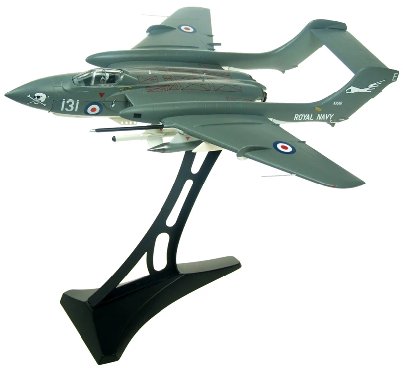 Fine rare AV72 1/72 AV7253001 de Havilland Sea Vixen FAW 2 Alloy aircraft model Collection model Holiday gifts