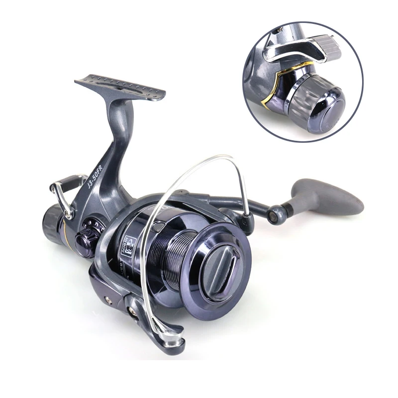 

High Quality Max 8+3 KG Drag Double Brake Spool Fishing Reel 5.5:1 Gear Ratio High Speed Spinning Fishing Reel Carp Saltwater