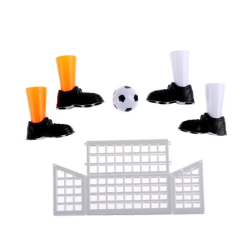 

New Ideal Party Finger Soccer Match Toy Finger Game Sets With Two Goals Finger Boots Funny Gadgets Funny Toys For Children Gift