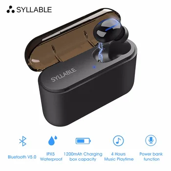 

Original SYLLABLE Q32 Bluetooth V5.0 mini Wireless Sports earphone for Android IOS SYLLABLE Q32 wireless bluetooth headset