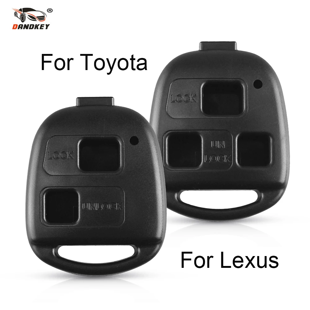 

Dandkey 2 3 B Remote Key Shell For Toyota Land Cruiser YARIS CAMRY RAV4 Corolla PRADO For Lexus RX300 ES300 LS400 GX460 Dropship