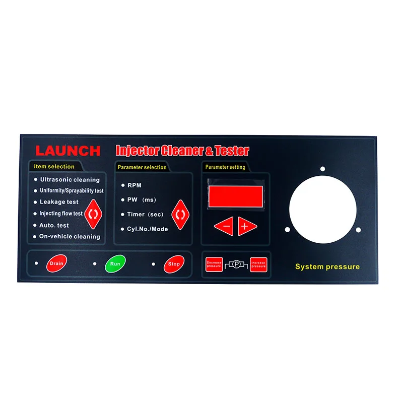  Mr Cartool Genuine English Operation Panel Keyboard For Launch CNC-602A Injector Cleaner Tester