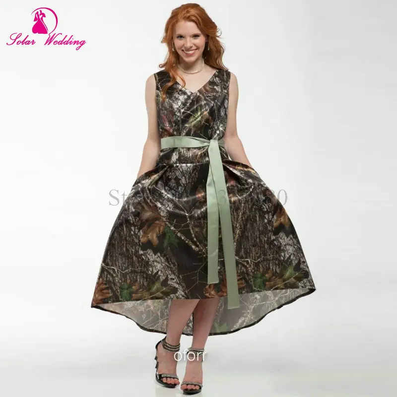 camouflage homecoming dresses