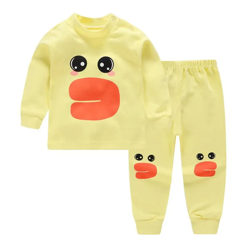 Новые брендовые пижамы, детский пижама для мальчиков, хлопок, модные пижамы с длинными рукавами и рисунком динозавра для девочек - Цвет: 8