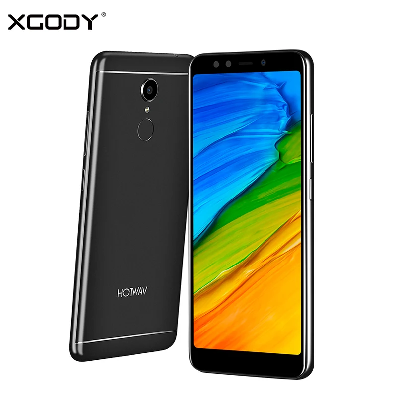 

XGODY Hotwav M5 4G Smartphone Android 8.1 5.7" 18:9 2GB RAM 16GB ROM Quad Core 13MP+5MP Face ID Unlock Full Screen Mobile Phone