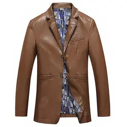 Импортируется из натуральной мягкой Кожаные куртки мужские уличной европейских и американских Стиль плюс Размеры 8XL мужской костюм
