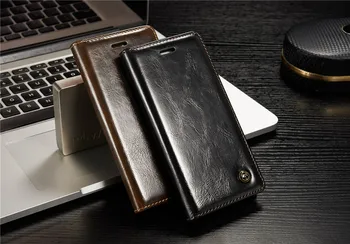 

10pcs/lot free shipping CaseMe wallet Leather Flip Case Cover for Sony Xperia Z5 Z4 Z3 Magnet Card Slot