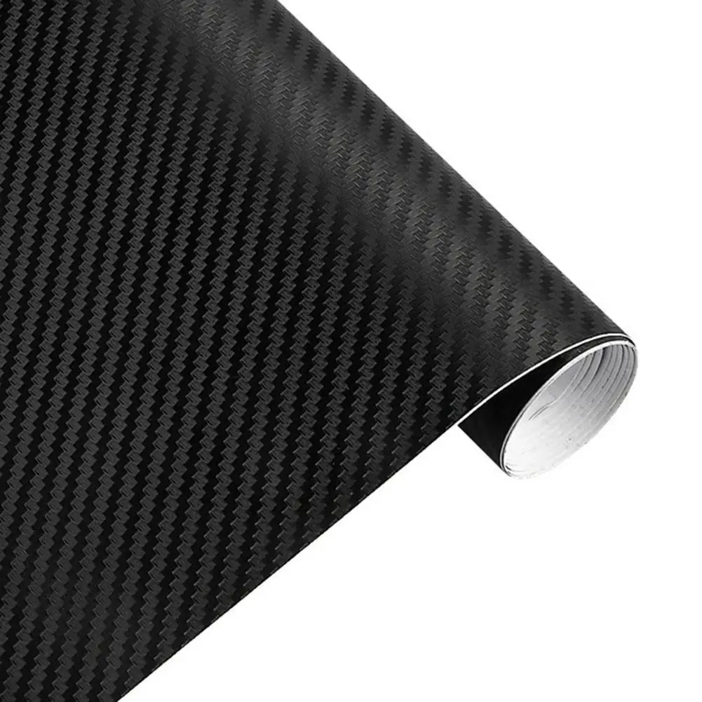 

127cm x 15cm 3D Carbon Fiber Car Vehicle Body Change Color Interior Decoration Film Sticker Car Decorative Film
