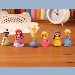 Image 3 - 6 Pieces Set Creative Gifts Princess Erasers For Kids School Supplies Kawaii Cartoon Cute Eraser For Girls