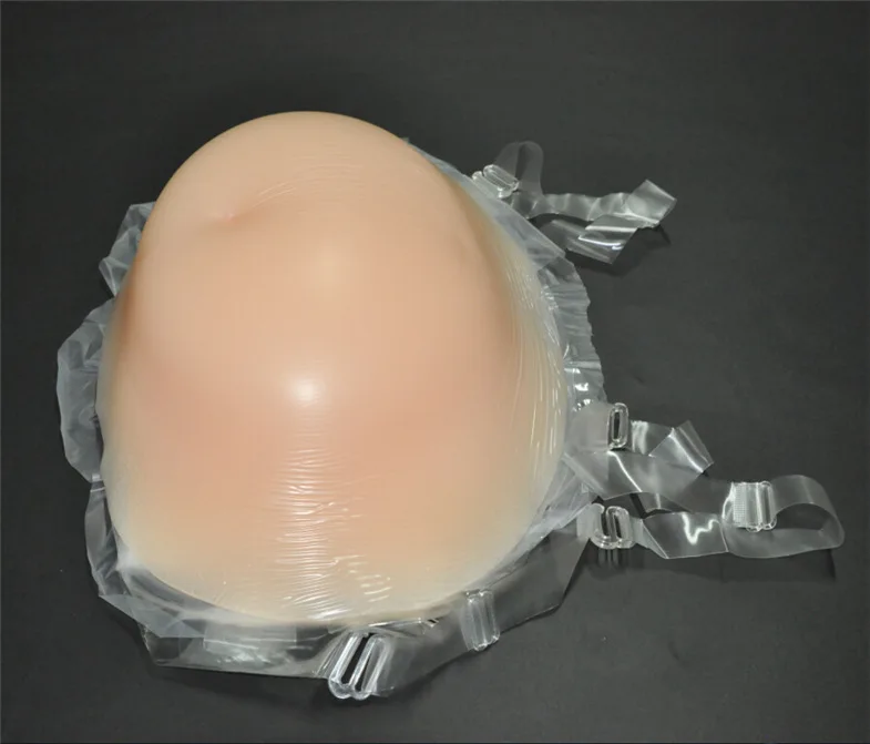 Flash Deal Pregnant women with fake belly, fake belly, fake pregnancy,3000 g,90-month gel, fake stomach. 3